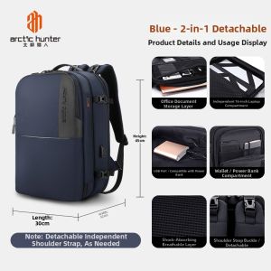 Arctic Hunter | Men Business Waterproof Multi-purpose Large Capacity Laptop Backpack
