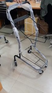 รถเข็นช้อปปิ้ง 2ชั้น รถเข็นซุปเปอร์มาเก็ต Trolley Shopping 2-Layer แข็งแรง 📌มีพร้อมส่ง