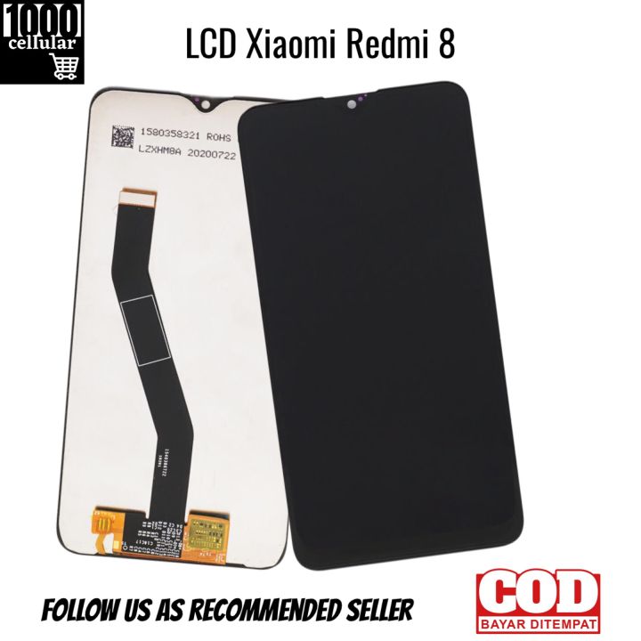 LCD Touchscreen Xiaomi Redmi 8 Kualitas Terbaik / LCD Redmi 8 / 1000 Cellular