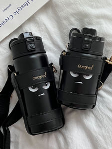 Mens Large Capacity Tea Brewing Insulated Cup with Tea Strainer Cold Resistant Coffee Cup Tea Water Separation Water Cup