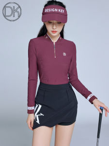 DK Golf Clothing Women's Suit: Fashion & Elegance in Quick-Drying Polo Shirts & High-Waisted Trousers