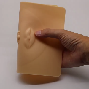 ฝึกสักคิ้ว ตา ปาก แผ่นหนังนูนรูปหน้า เป็นหนังฝึกสัก หนังเทียมฝึกสักลาย ซิลิโคนฝึกสัก ส่งไปยังสินค้าของคุณ