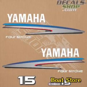 [ Bộ Đề Can Chữ-Số] Dán Đầu Máy Yamaha 15HP-4ThìĐề Can Dán Đẹp-Sắc Nét Có 3 Mẫu Lựa Chọn Gía Khuyến Mãi-BOAT STORE