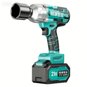 Electric Torque Wrench 1000 N.m Rechargeable Brushless Impact Wrench Heavy Duty Air Gun Tire Car Repair Tools Handheld DC Power