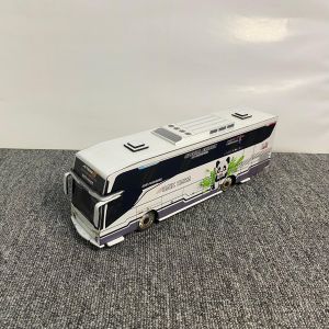 KIDS PANDA JB5 Baik Rasa Mainan Anak Miniatur Bus Set Hadiah Anak Full Lampu