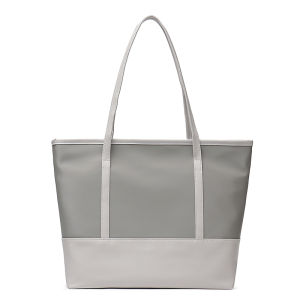 K-style Nylon Oxford Cloth Tote Minimalist Casual Shoulder Bag All-Match Commute File Bag Large Capacity Handbag