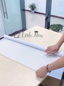 ฟิล์มกระจกสูญญากาศ (45/60/90/x200ซม.) สติ๊กเกอร์ติดหน้าต่างแบบไม่มีกาวดูดซับไฟฟ้าสถิต - ฟิล์มหน้าต่าง 002