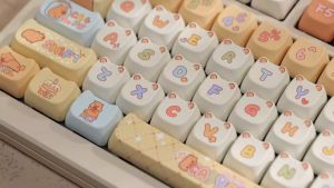 AKKO Keycap set – Capybara (PBT Dye-subbed / MAO profile / 142 nút)_Mới hàng chính hãng