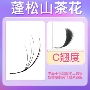 Thai Style Multi-Layer Camellia Fluffy 3D Messy Wild C Curly New Extension Eyelashes Professional for Beauty Salon Use