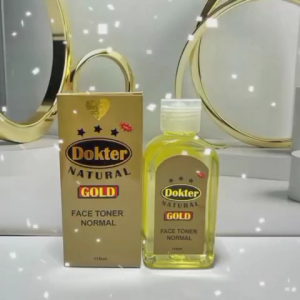 DOKTER NATURAL Toner Dr Gold Face Bpom 115ml