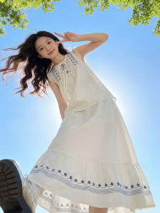 ZIRUIBABA | Stylish Vacation White Dress For Girls Summer