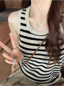 HUOLISI | Sleeveless Knit Vest New Summer