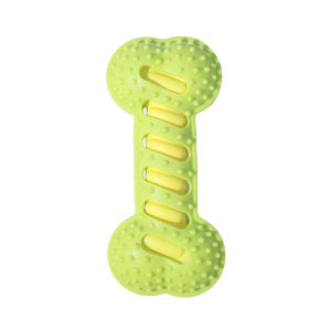 Dog Chew Toys: Squeaky Bone for Teeth Cleaning & Interactive Play