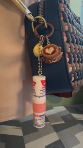 Cute Inhaler Charm Keychain Portable Aromatherapy Inhaler Aesthetic Coffee Lovers Accessory