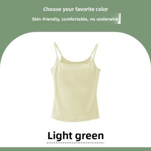MiiOW | Slimming Modal Camisole Top Womens Summer New Style Cat Person Underarm Covering Sweet Style Backless Cotton Modal Spandex Blend