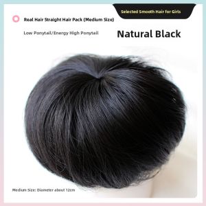 AINIYA | Bride Bun Hair Accessory Faux Hair Loop