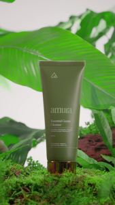 Amura Essential Gentle Cleanser dengan Bahan Alami untuk Menyegarkan & Membersihkan Wajah (100ml) Sabun Wajah Glowing Mencerahkan Kulit Kusam Sabun Penghilang Flek Hitam Sabun Pembersih Wajah