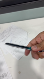 TOTAL มีดคัตเตอร์ ขนาด 9 mm รุ่น THT5110906