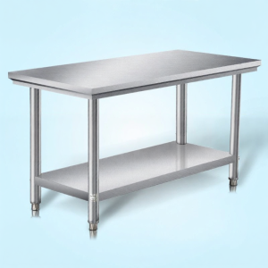 Double-layer Stainless Steel Worktable