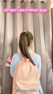 Tas Wanita Ransel Multi Fungsi SHEILA Korea Style Backpack Cewek Sekolah dan Segala Aktivitas
