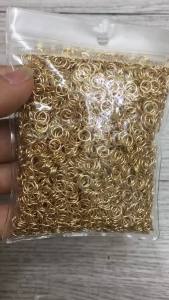 50-200 Chiếc Vòng Nối Mạ Vàng Thật 14K/18K Bằng Đồng Thau Dùng Làm Đồ Trang Sức Tự Chế Bán Buôn Phụ Kiện