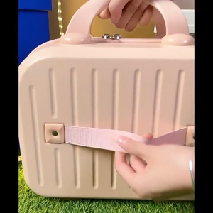 Jetsetgo กระเป๋าใส่เครื่องสำอางค์ กระเป๋าเสริมสุดพรีเมียม 🎌 14 นิ้ว 5 สีสุดน่ารัก กระเป๋าถือ