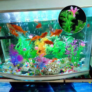 Aquarium Decorations - ตู้ปลา 10CM ของตกแต่งตู้ สำหรับ ต้นไม้พลาสติก ปลายุกต่อไป