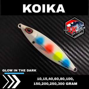 METAL JIG KOIKA RAINBOW TOTOL GID BIRU 10g s/d 300g UMPAN PANCING BJK