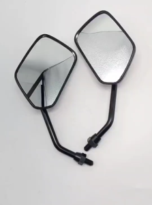 กระจกเดิม L/R (ขาดำ) รุ่นNSR (เก่า) ขนาดเกลียว10 มิล สำหรับรถมอเตอร์ไซค์ (ราคาต่อคู่) สินค้าพร้อมจัดส่ง