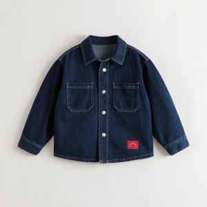 Marc&Janie | Comfortable And Versatile Children Denim Jacket Thick Shirt