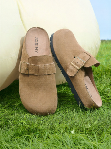 Josiny | Round Toe Lazy Slippers Women Shoes
