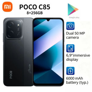 Xiaomi | 2026 new POCO C85 Global Version Unlocked Dual SIM 6.9-Inch HD Display 8GB RAM 256GB Storage Large Screen Cell Phone