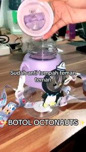 Botol Minum Anak Karakter Water Bottle Octonauts & BPA FREE Botol Minum Anak 600ML Karakter Kwazii Peso Barnacles