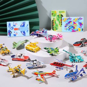 30Pcs Mini Animal DIY Jigsaw Puzzles Educational Kids Toys for Classroom Rewards Birthday Party Favors Baby Shower Pinata