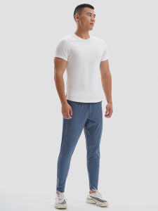 Sosolemon Mens Moisture Wicking Casual Short Sleeve