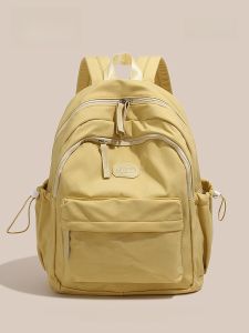 Casual Travel Commuting Backpack Large Capacity Lightweight Double Shoulder Bag for Students And Young People with Computer Compartment