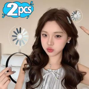 ที่คาดศีรษะสนุกสนานสร้างสรรค์แบบหมุนได้ง่ายสำหรับงานปาร์ตี้เครื่องประดับผม2ชิ้น