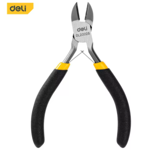 Deli 4.5-inch Handmade Mini Pliers Multi Functional Slant Mouth Pliers Sharp Mouth Pliers DIY Jewelry Home Hardware Hand Tools
