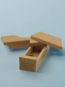 Educational Mathematical Toy Creative Student Desktop Game Mystery Treasure Box Mechanical Lock Box Lu Ban Lock Intellectual Toy