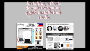 ZKeeKM 40cm Folding Portable Light Box with Shadowless Light Lamp Panel Pad LED Lighting Studio Backdrops double dimming for Shooting Drawing Studio Photography