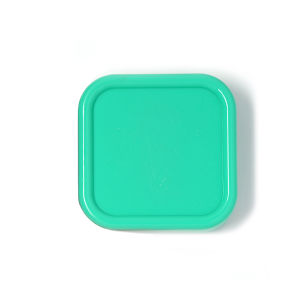 Green Portable Magnetic Nail Art Organizer Tray Cat Eyes Design Storage Container for Nail Grinding Heads Tool Holder