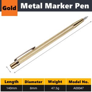 Tungsten Carbide Tip Scriber Pen Metal Marking Engraving Pen  for Cutting Glass Tiles Metal Wood Carving Scribing Hand Tools