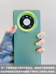 Huawei Mate60/50/40 pro Phone Case Colorful Lens Frame Plated Silver Anti-Fall Simple P60/50/40 pro Couple Cute High-End Full Cover Soft Shell Women