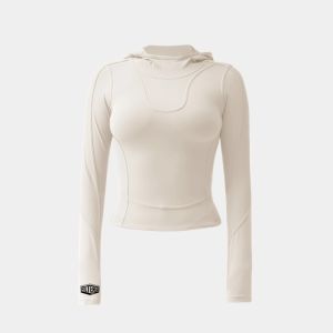 Filtered Long Sleeve Fitness Clothing Quick Dry High Elasticity Slimming Yoga Running Boxing Gymnastics Sports Bra for Women
