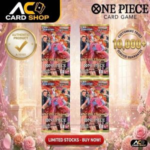 One Piece Heroes Extra Booster Bundle EB-03 Card Game - 4 Packs - Authentic Product - Limited Stock - 10000+ Customers Trust Service Guarantee