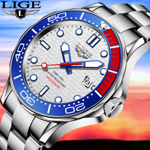 2026 LIGE New Business Mens Watches Top Brand Luxury Dive Watch For Men Waterproof Date Clock Sport Watch Relogio Masculino+Box