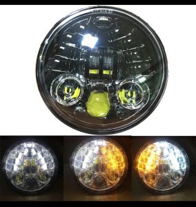 Lampu Daymaker 16 Led 5.75 inch Import Asli Import Dus Hitam Polos