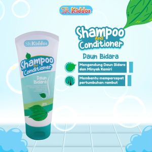 Shampoo & Conditioner Anak SR Kiddos Menumbuhkan dan Melembapkan Rambut Ukuran 300ml