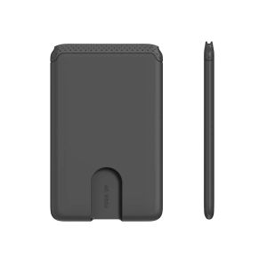 Sticky Phone Holder Card Case Slim Credit Cardholder Soft Silicone Compatible Mobile Phone Wallet for Iphone Android 4.7 6.1