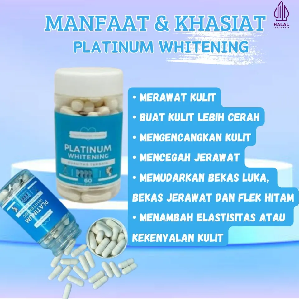 Siap Kirim) GLUTATHIONE PLATINUM WHITENING KAPSUL - PEMUTIH KULIT - PEMUTIH SELURUH TUBUH ORIGINAL | Lazada Indonesia Siap Kirim) GLUTATHIONE PLATINUM WHITENING KAPSUL - PEMUTIH KULIT - PEMUTIH SELURUH TUBUH ORIGINAL | Lazada Indonesia